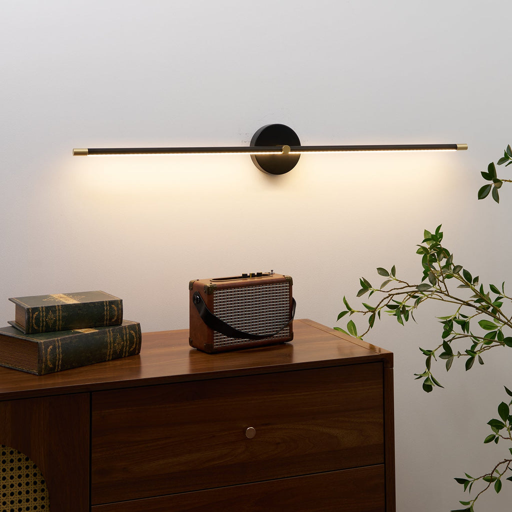 Kady Linear Disc Plug In Wall Lamp