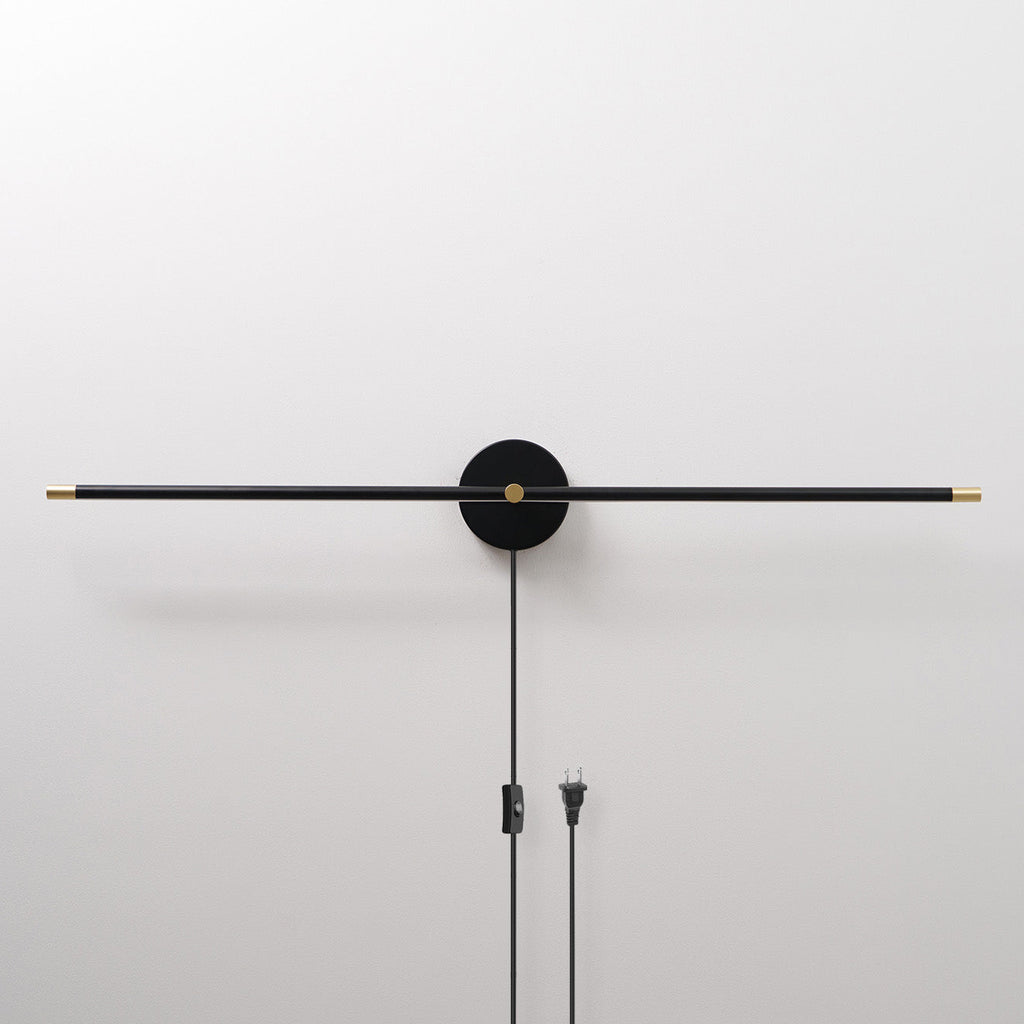 Kady Linear Disc Plug In Wall Lamp