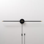 Kady Linear Disc Plug In Wall Lamp
