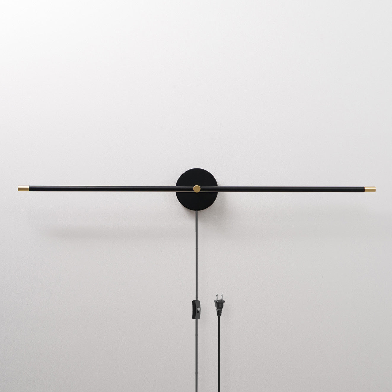 Kady Linear Disc Plug In Wall Lamp