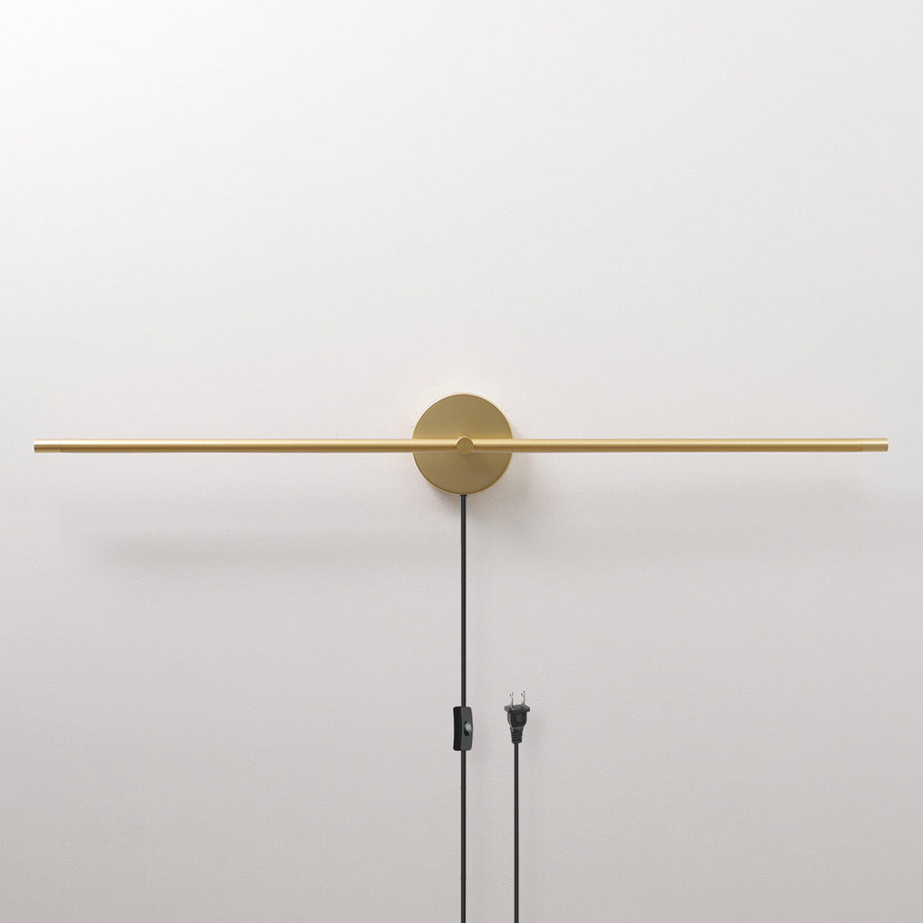 Kady Linear Disc Plug In Wall Lamp