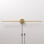 Kady Linear Disc Plug In Wall Lamp