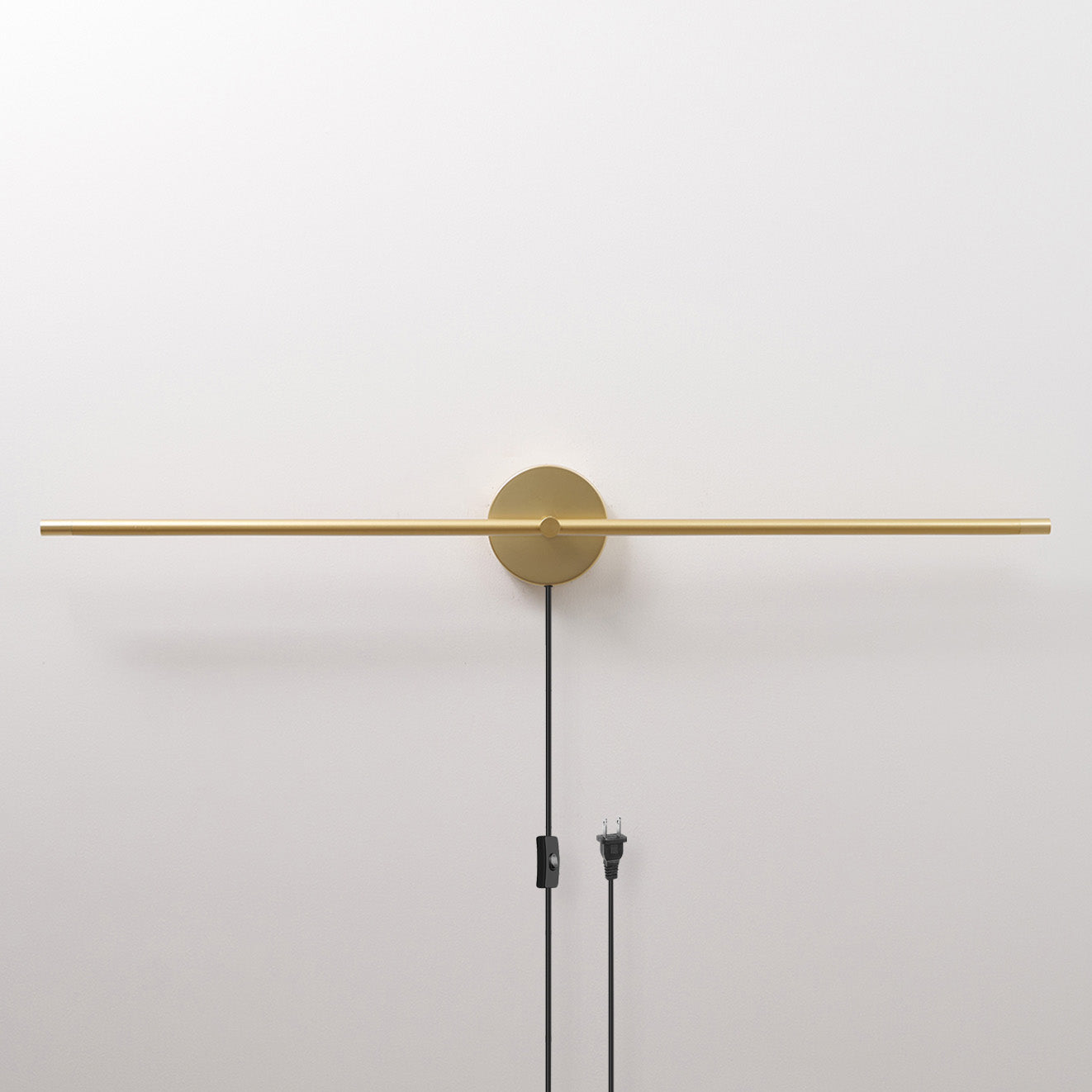 Kady Linear Disc Plug In Wall Lamp