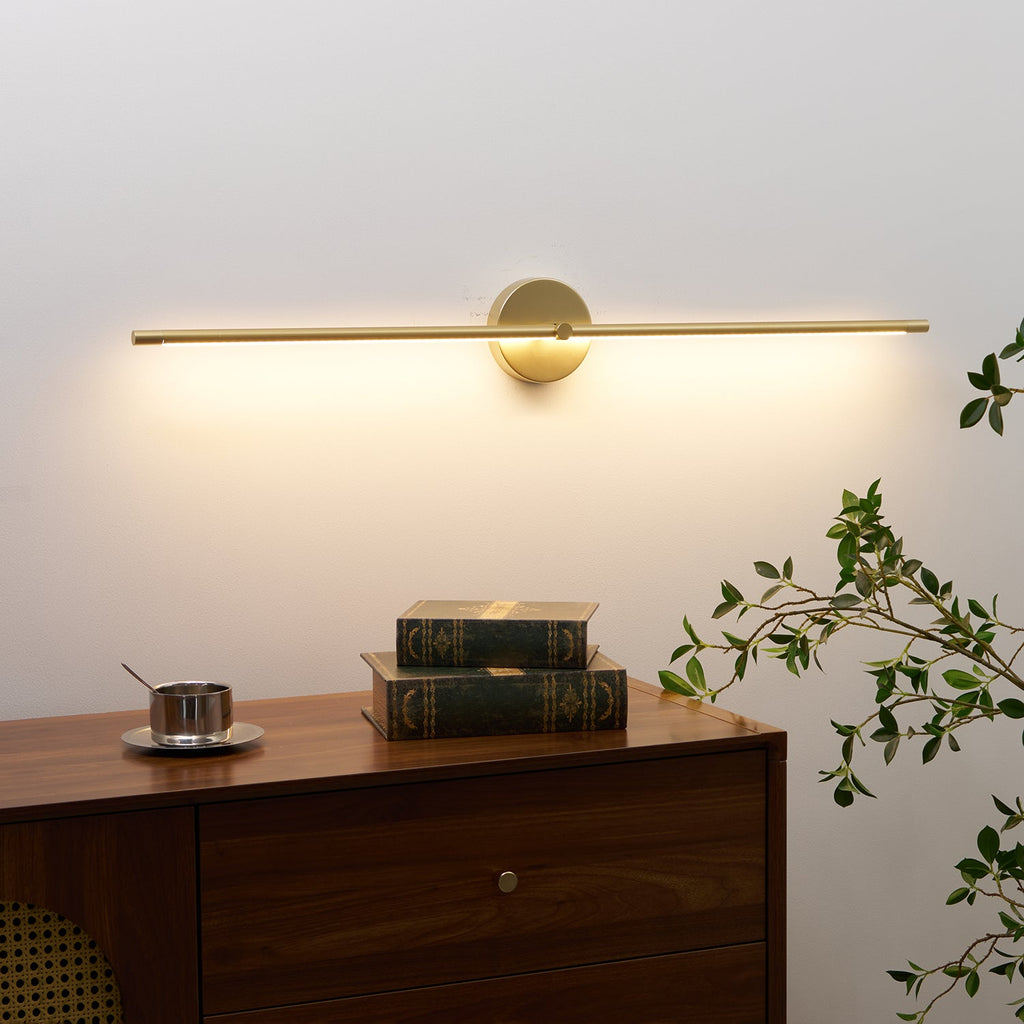Kady Linear Disc Plug In Wall Lamp