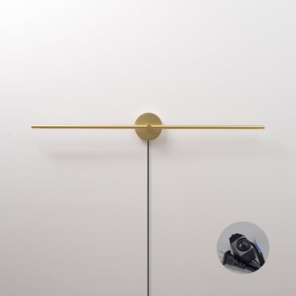 Kady Linear Disc Plug In Wall Lamp