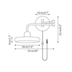 Karlin Plug In Wall Lamp