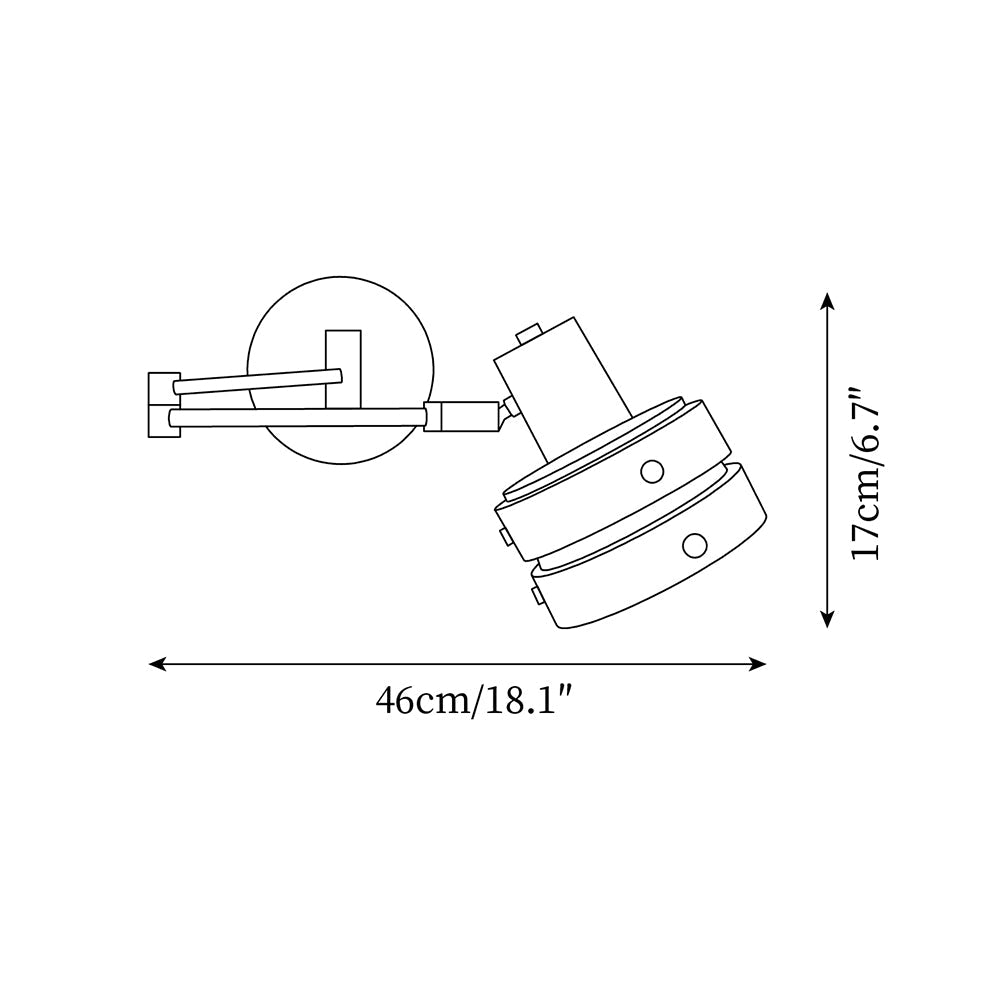 Karry Adjustable Wall Lamp