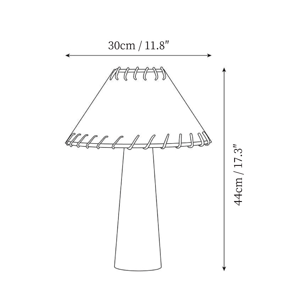Kibo Wood Table Lamp