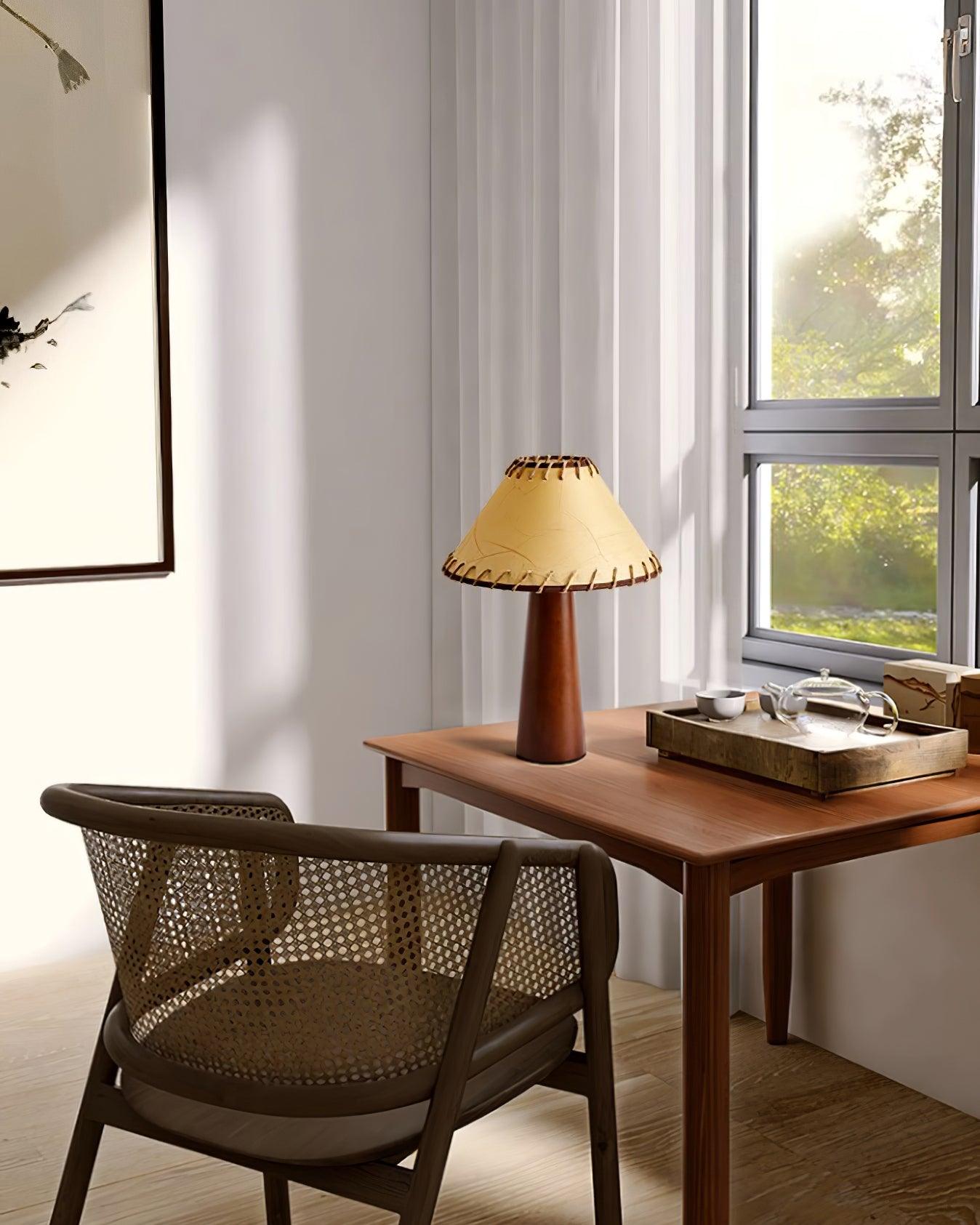 Kibo Wood Table Lamp