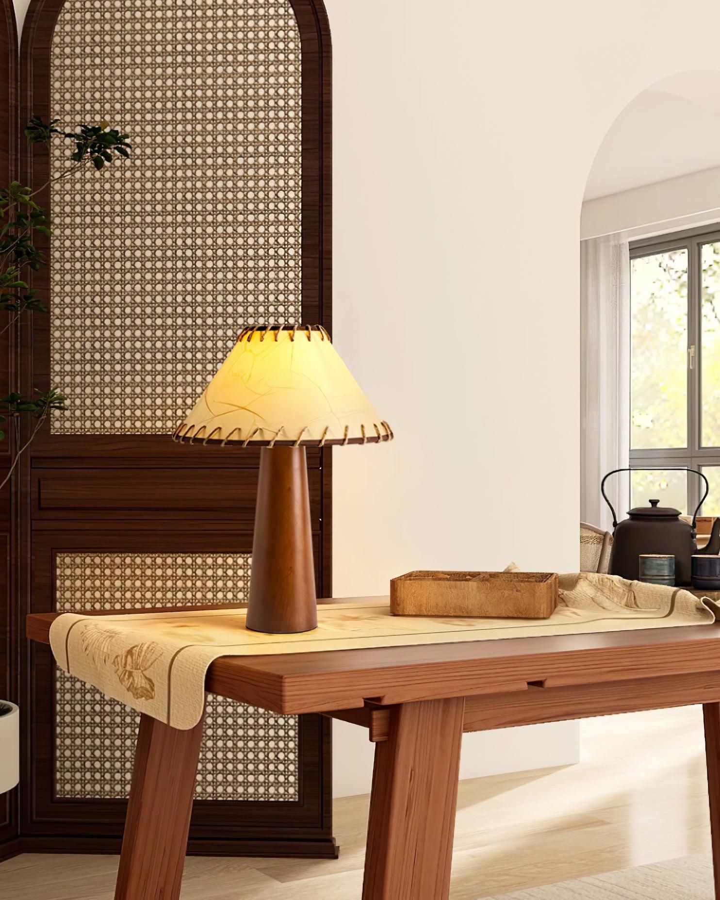 Kibo Wood Table Lamp