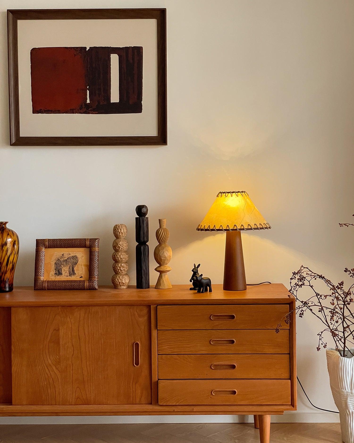 Kibo Wood Table Lamp