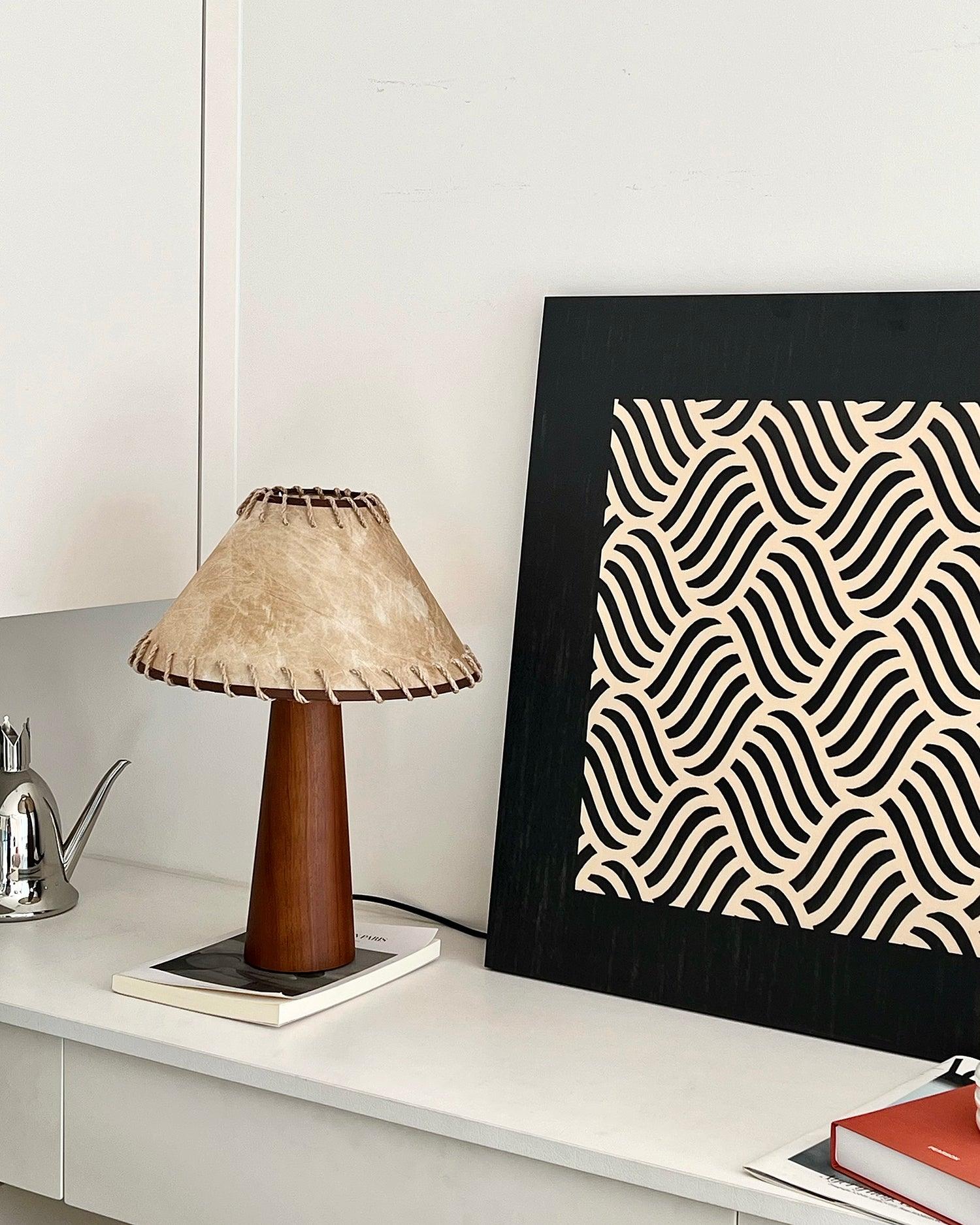 Kibo Wood Table Lamp