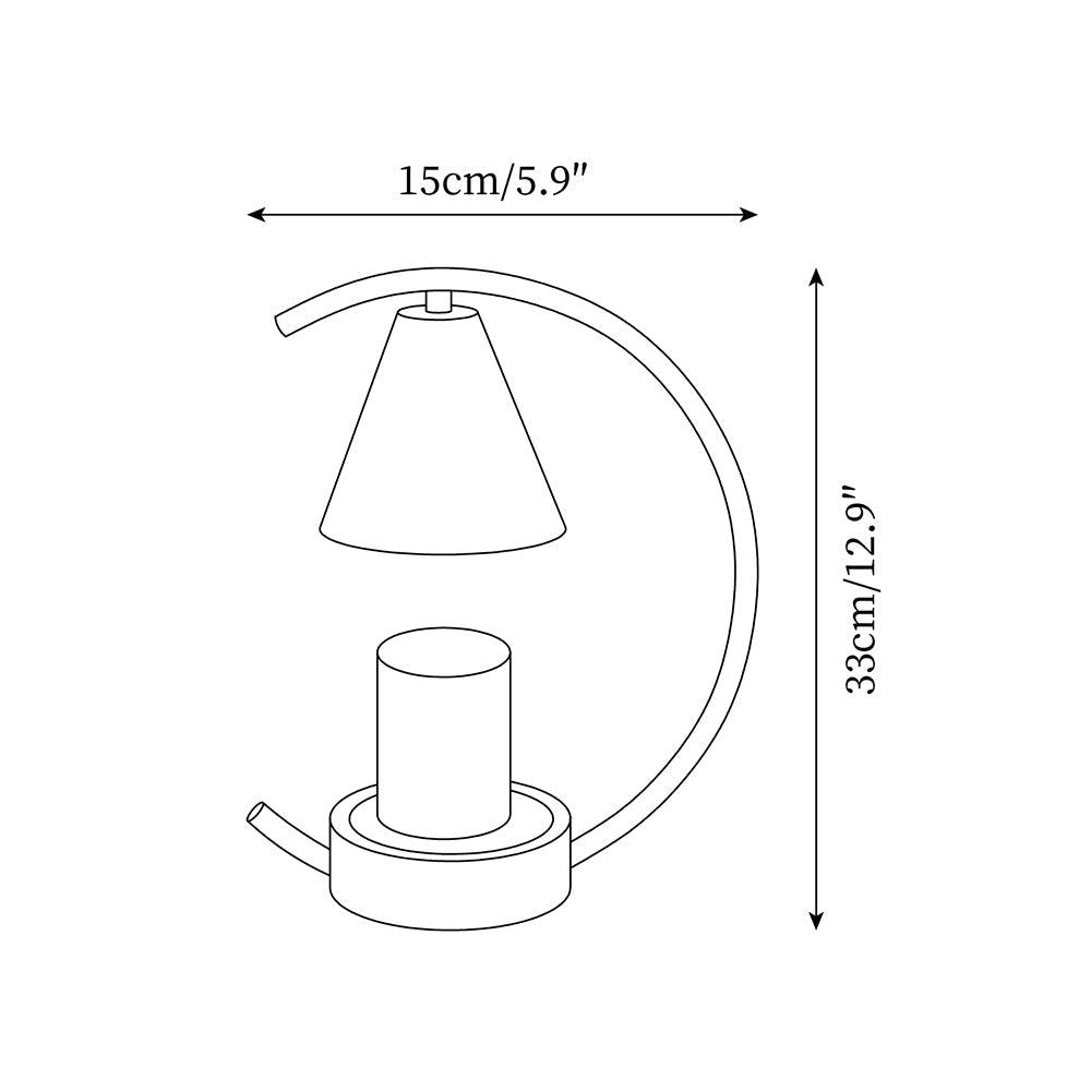 Kizzy Candle Warmer Lamp