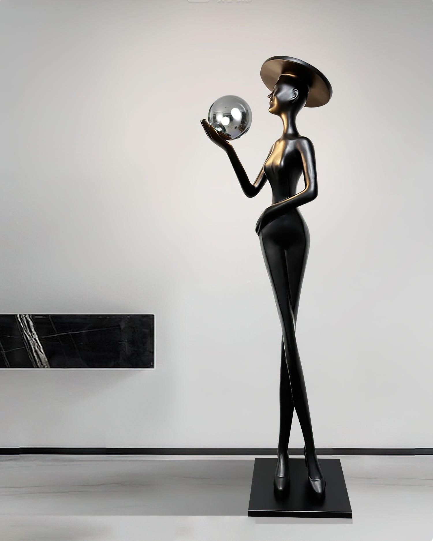 Lexa Sculpture Floor Lamp