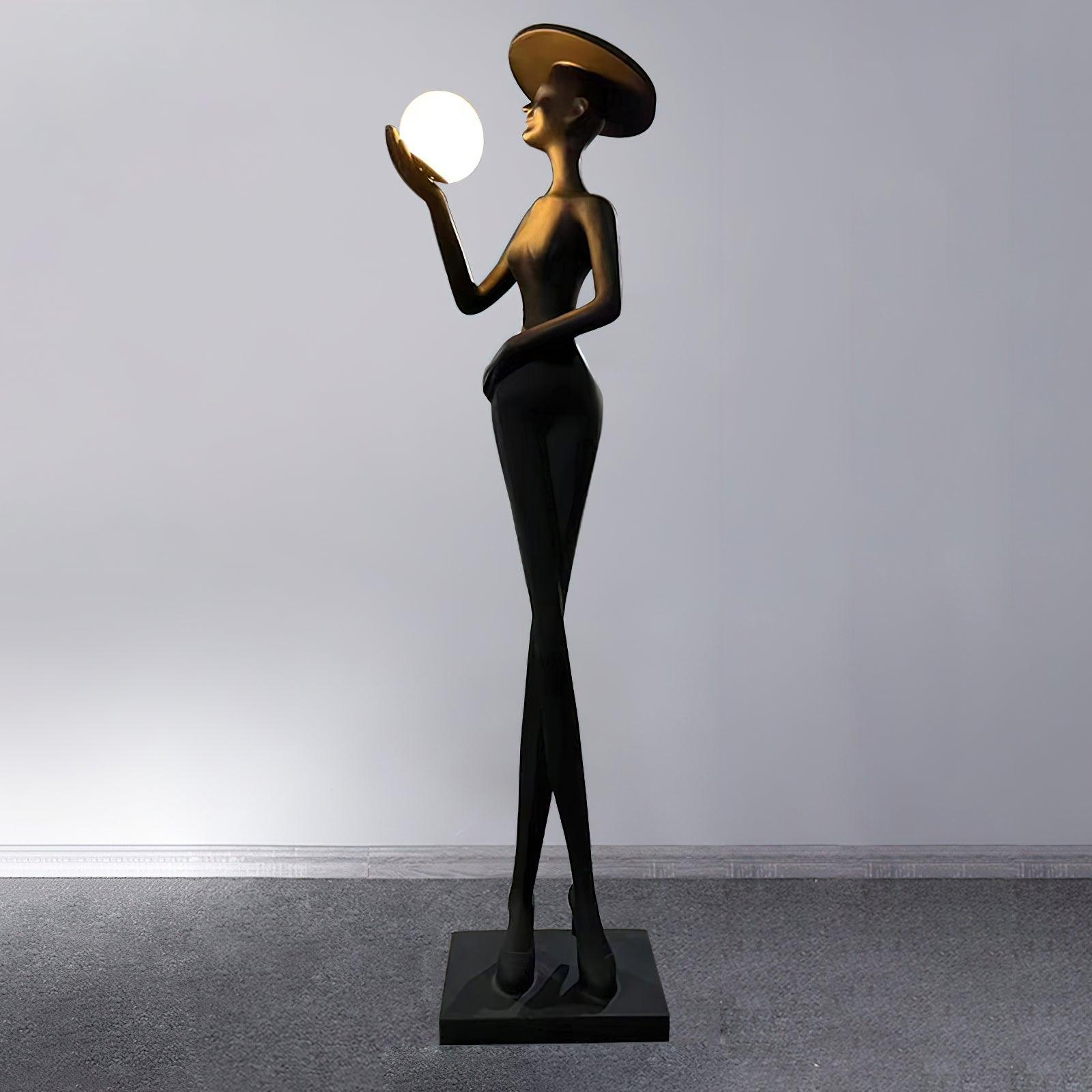 Lexa Sculpture Floor Lamp