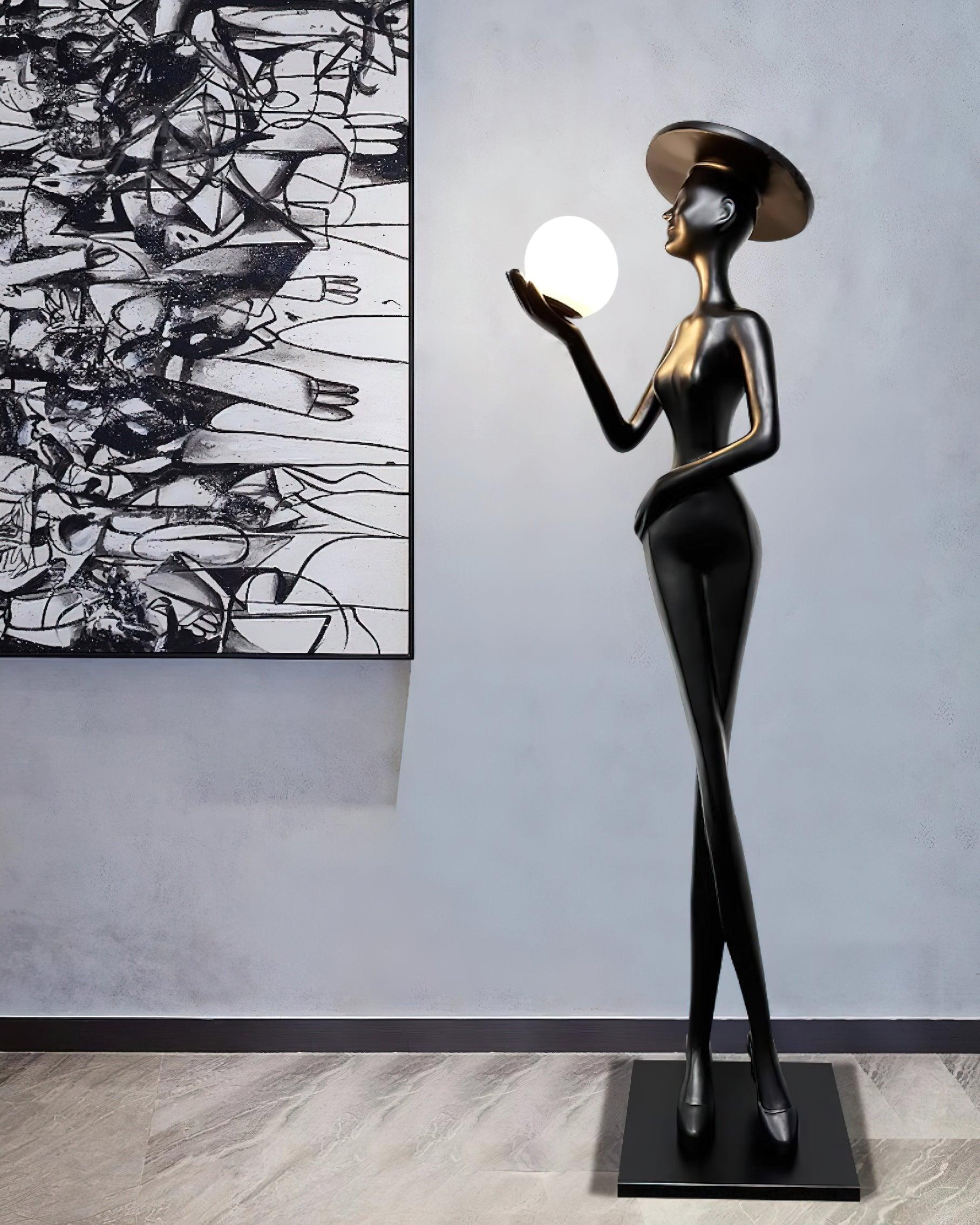 Lexa Sculpture Floor Lamp