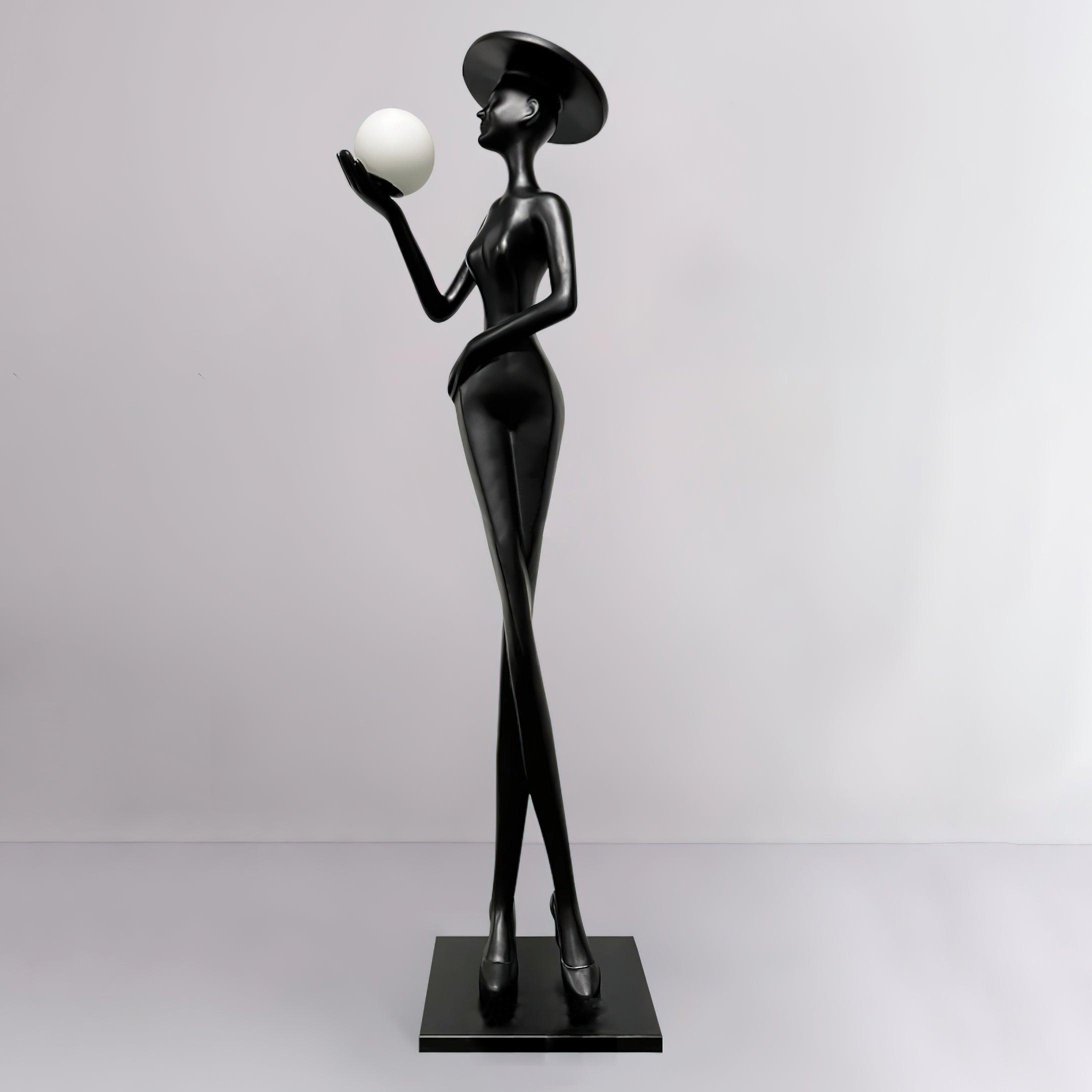Lexa Sculpture Floor Lamp