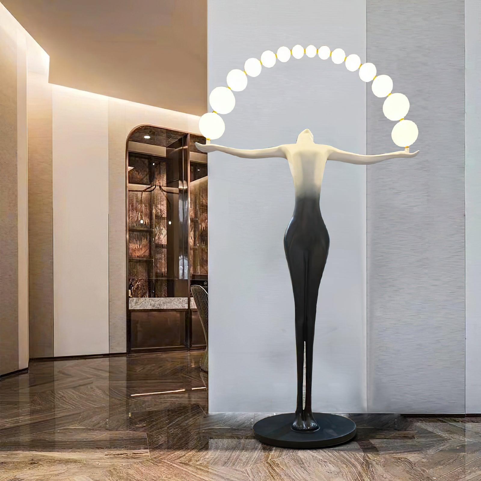 Liberty Sculpture Floor Lamp