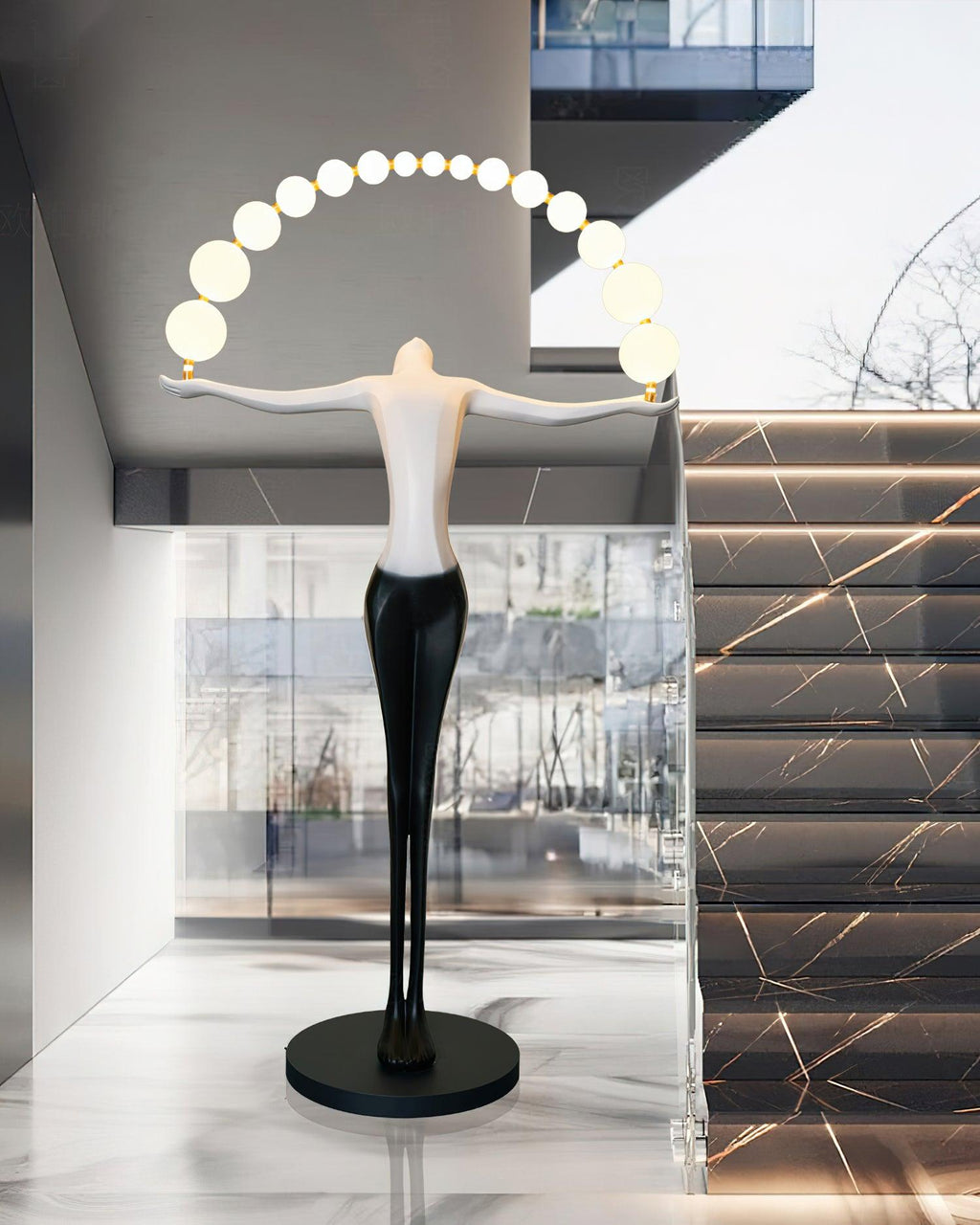 Liberty Sculpture Floor Lamp