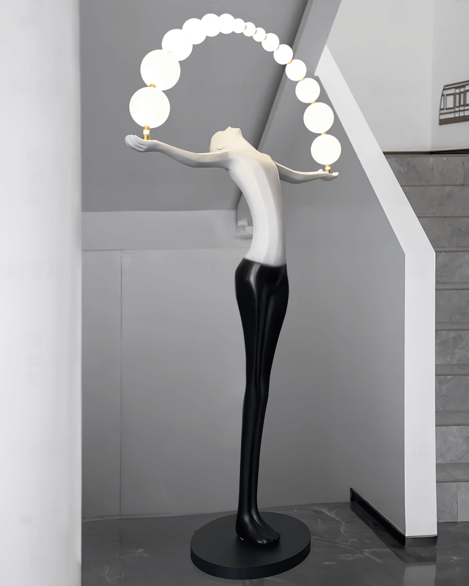 Liberty Sculpture Floor Lamp