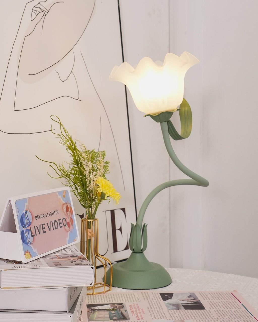 Lily Flower Table Lamp