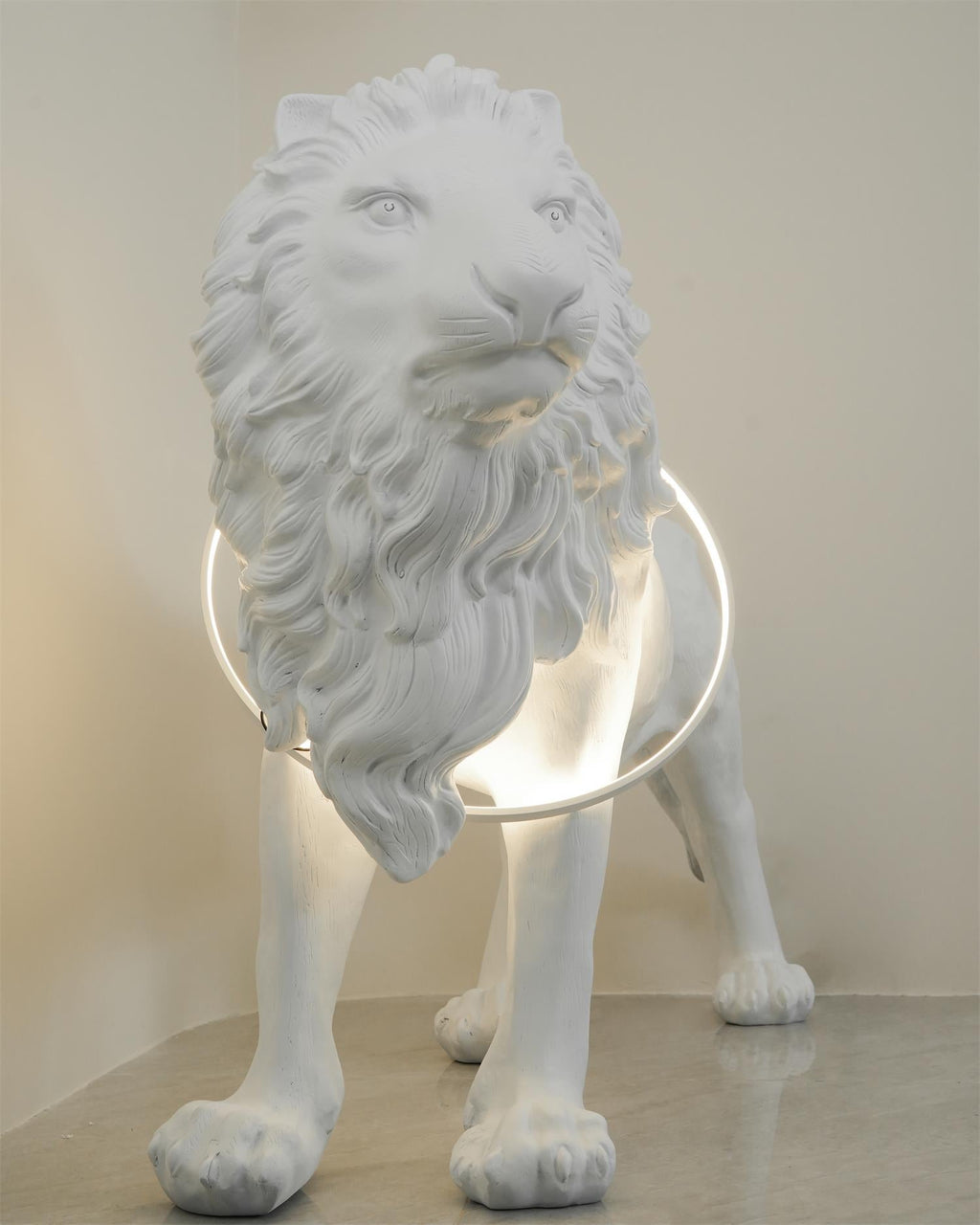 Lion Floor Lamp