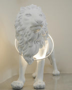 Lion Floor Lamp