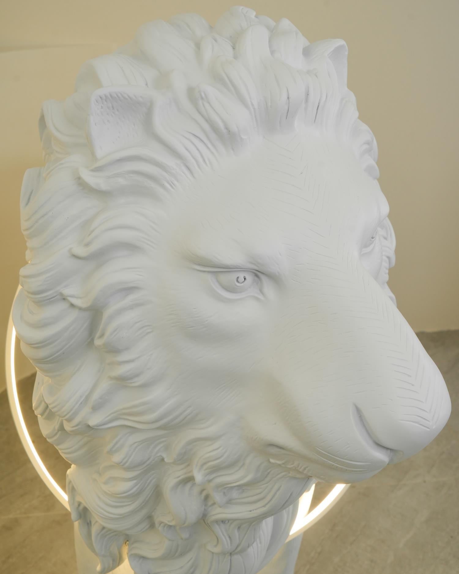 Lion Floor Lamp