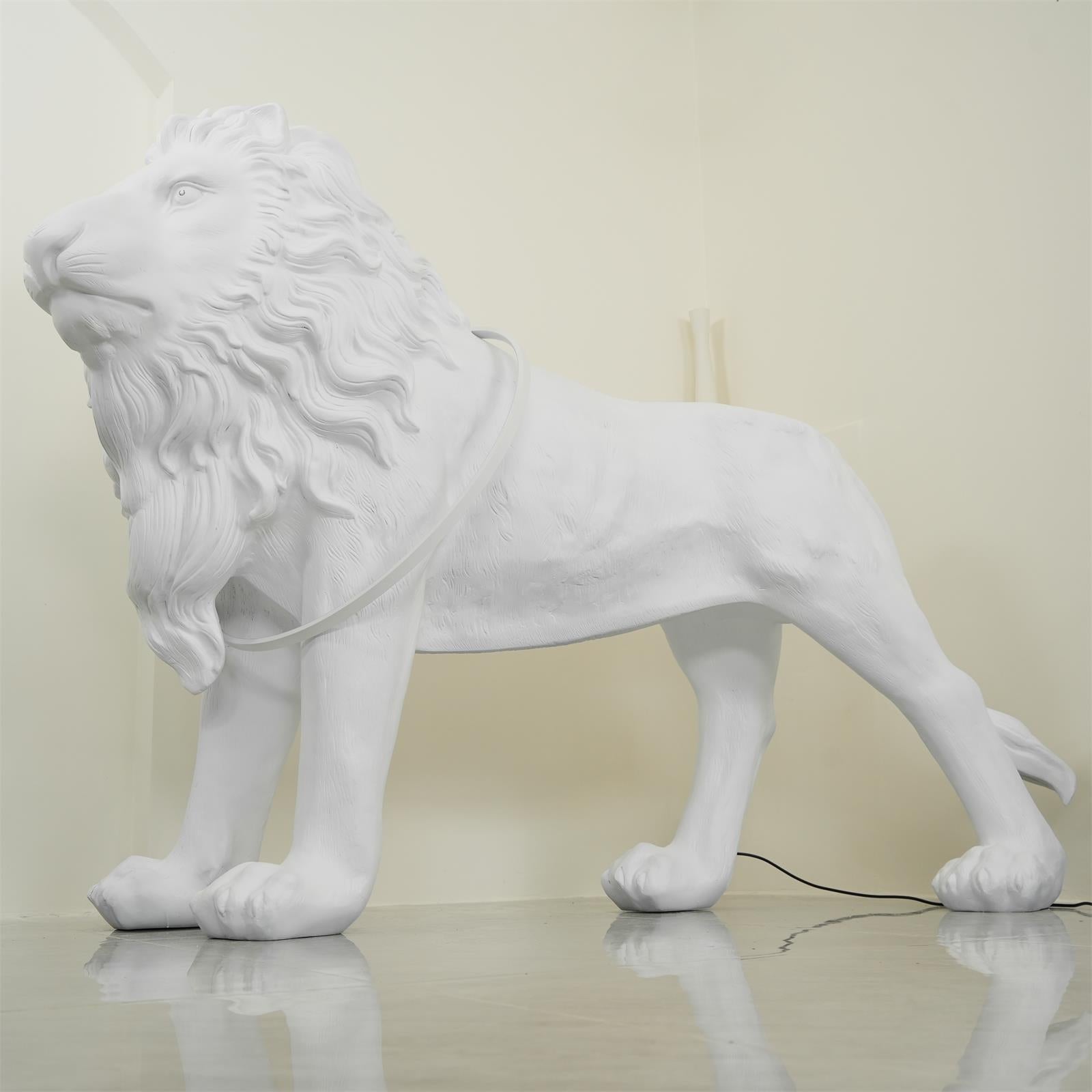 Lion Floor Lamp