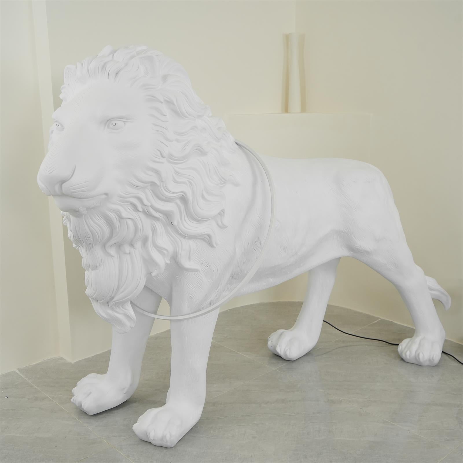 Lion Floor Lamp