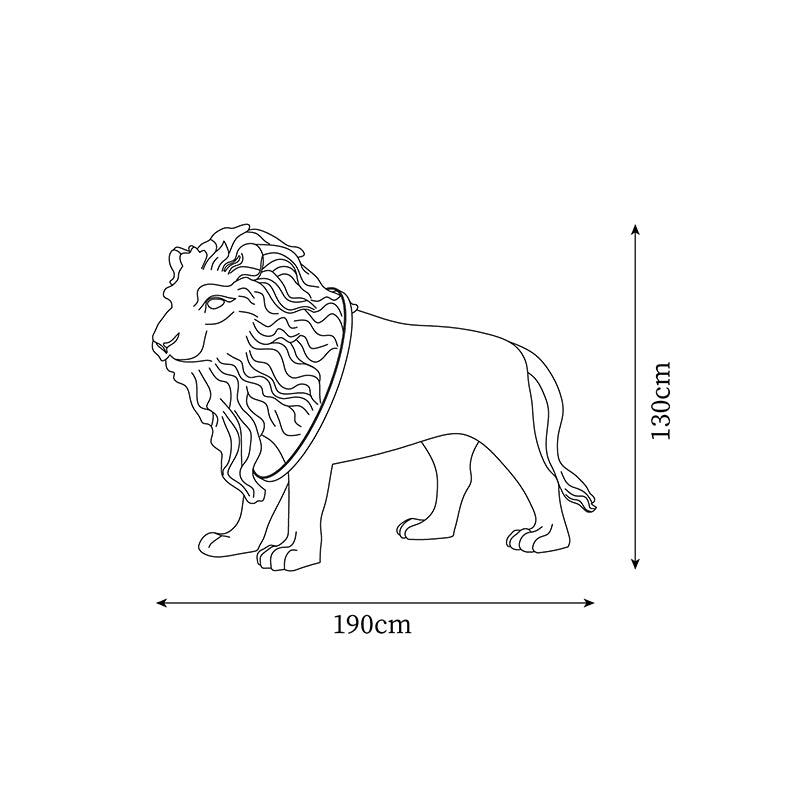 Lion Floor Lamp