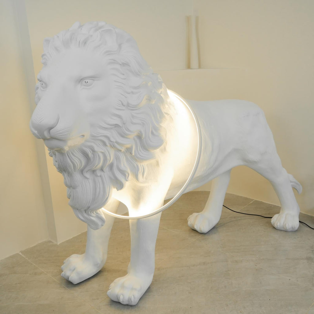 Lion Floor Lamp