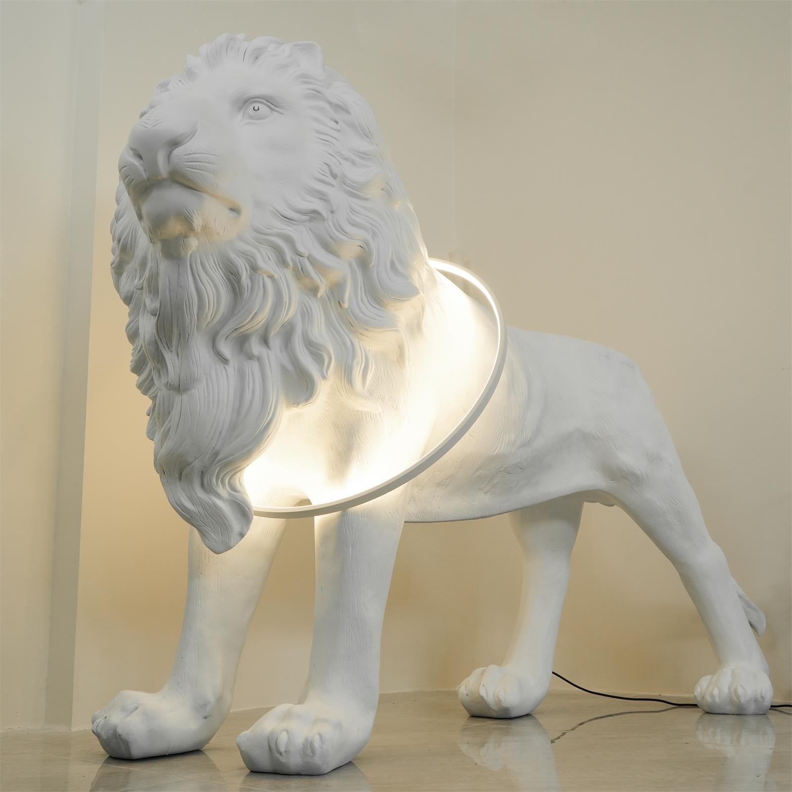 Lion Floor Lamp