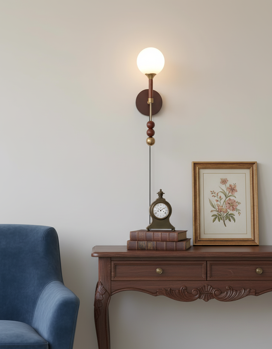Lolli Plug In Wall Lamp