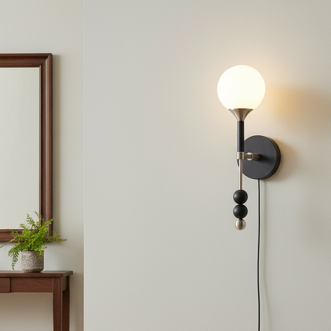 Lolli Plug In Wall Lamp
