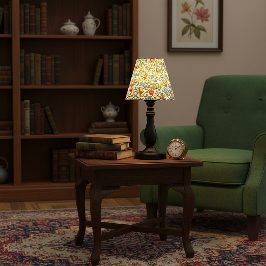 Lottie Floral Table Lamp