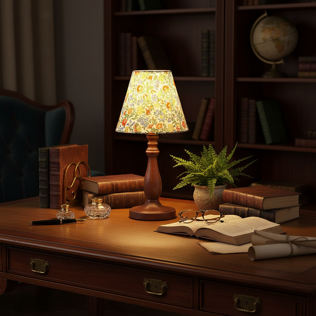 Lottie Floral Table Lamp