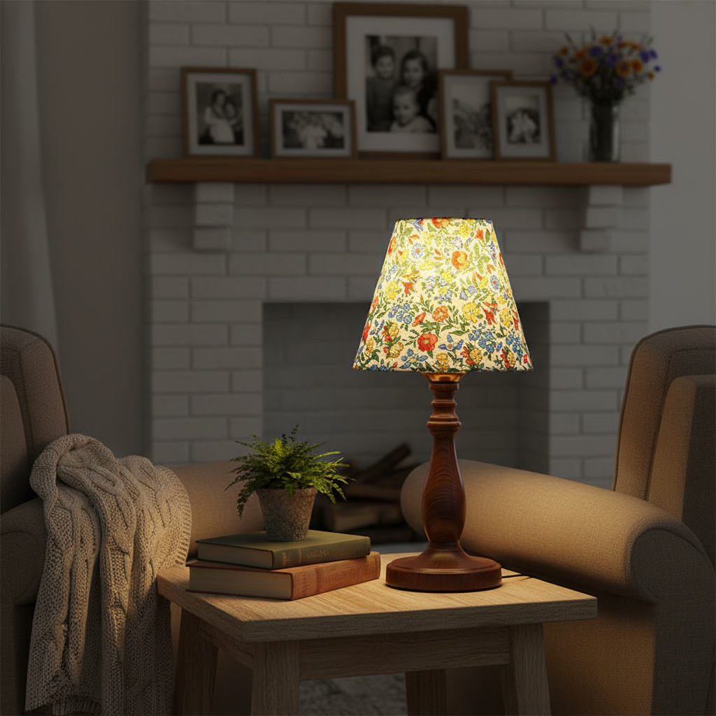 Lottie Floral Table Lamp