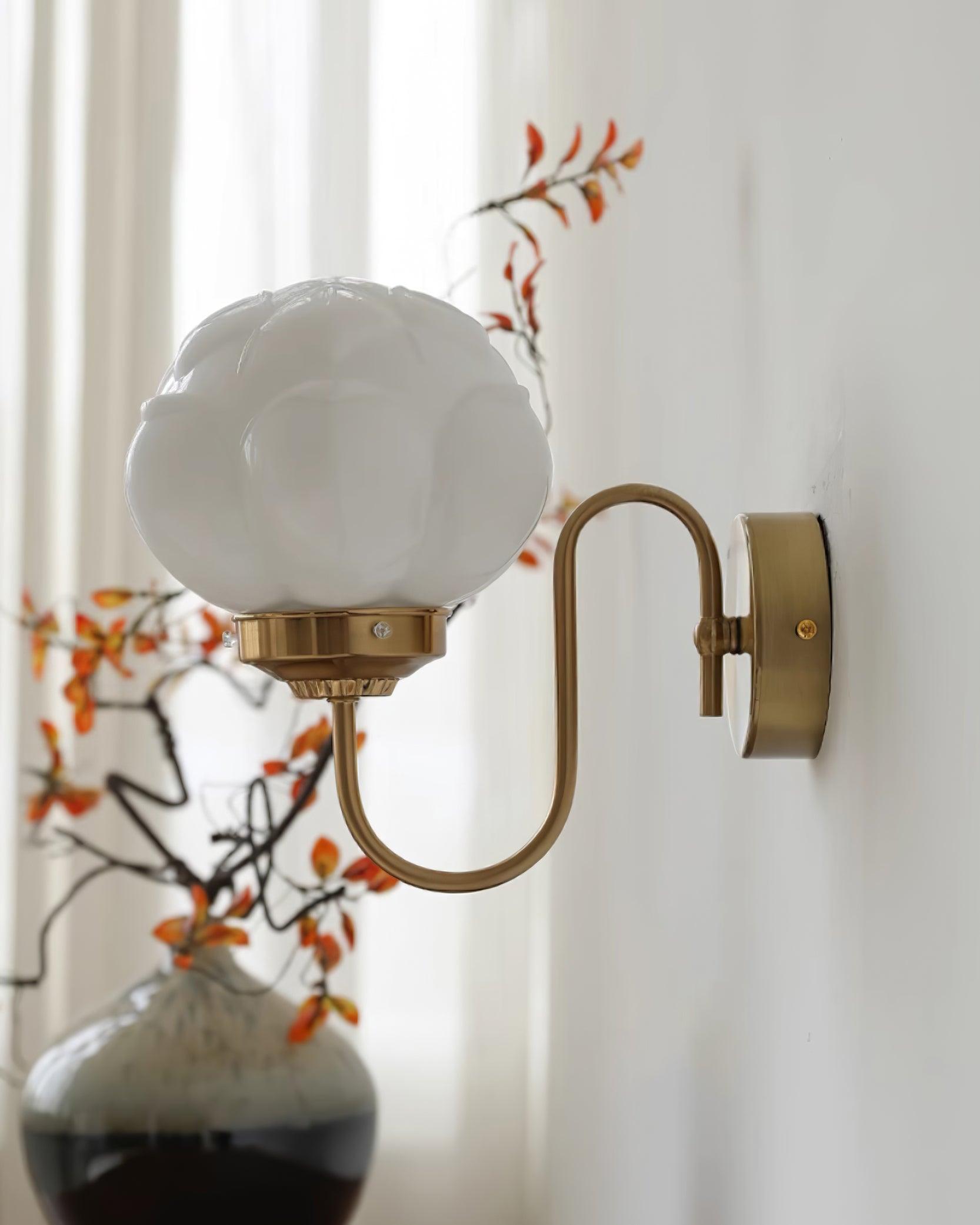 Lotus Flower Wall Lamp