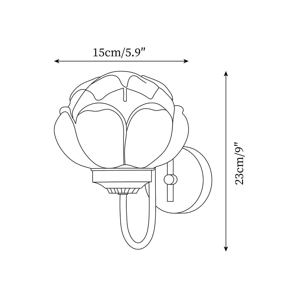 Lotus Flower Wall Lamp