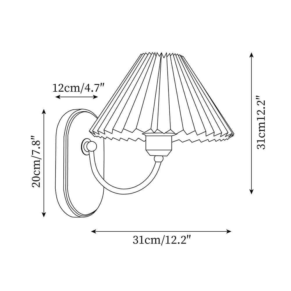 Louise Plug In Wall Lamp