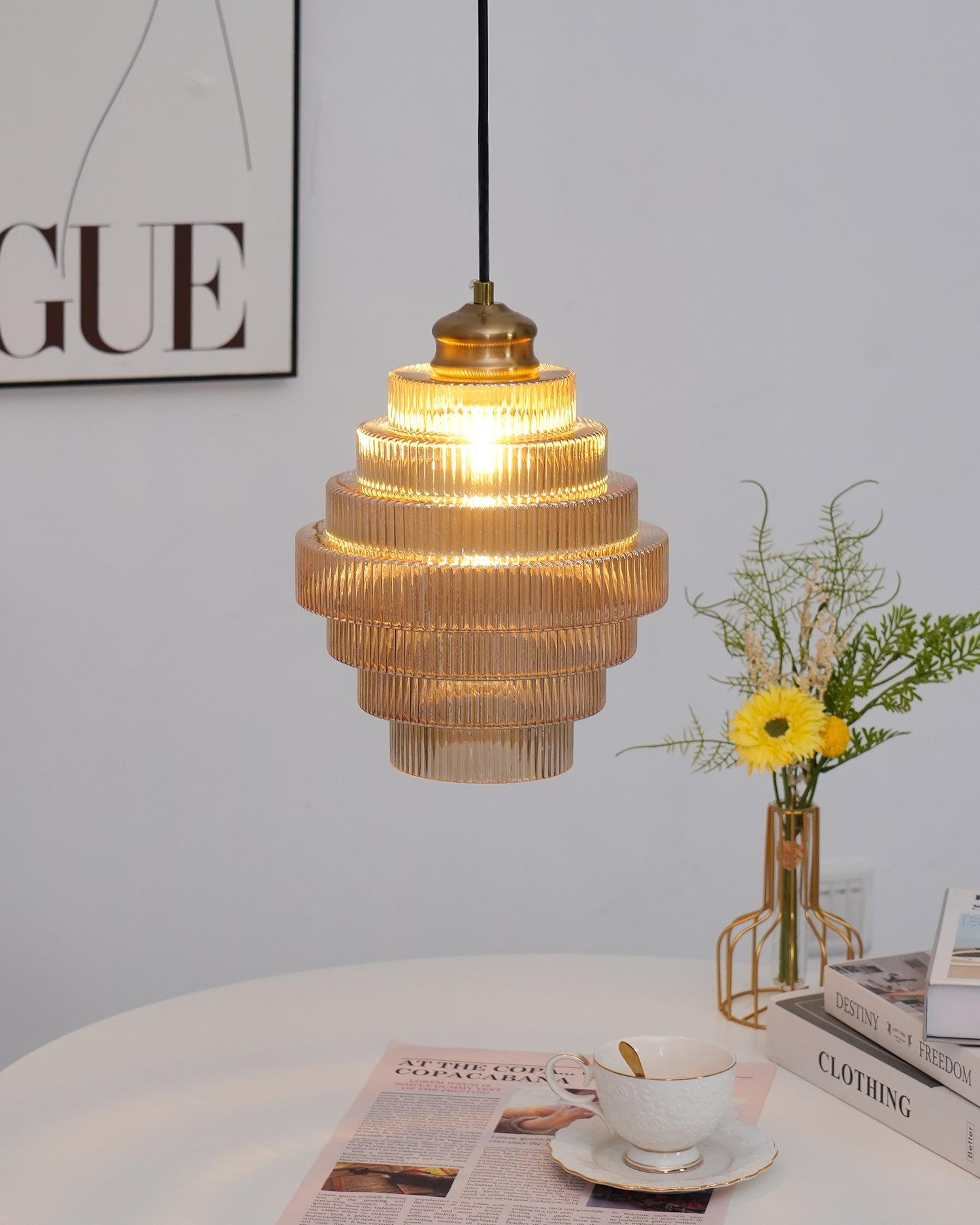 Luella Glass Pendant Lamp