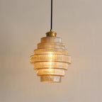 Luella Glass Plug In Pendant Lamp