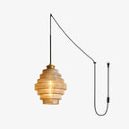 Luella Glass Plug In Pendant Lamp