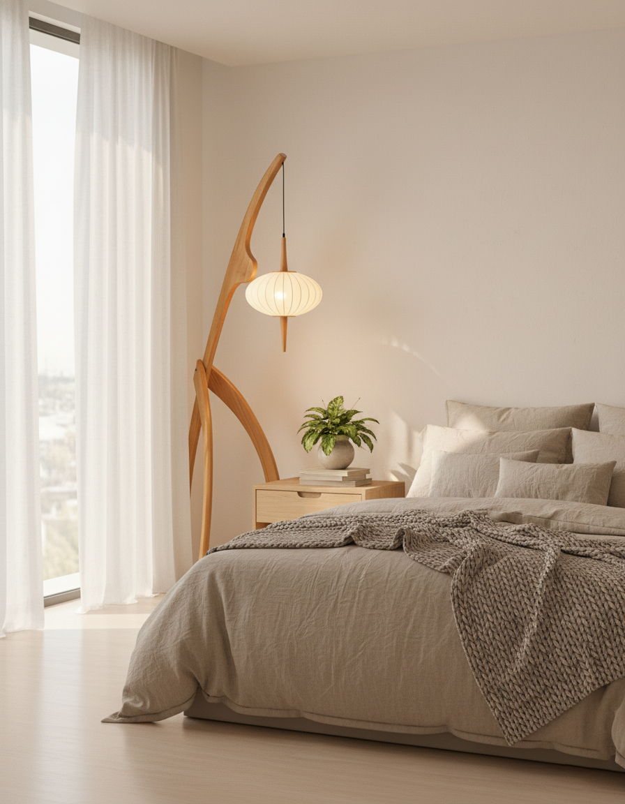 Mante Religieuse Floor Lamp