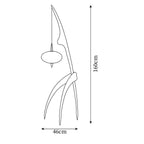 Mante Religieuse Floor Lamp