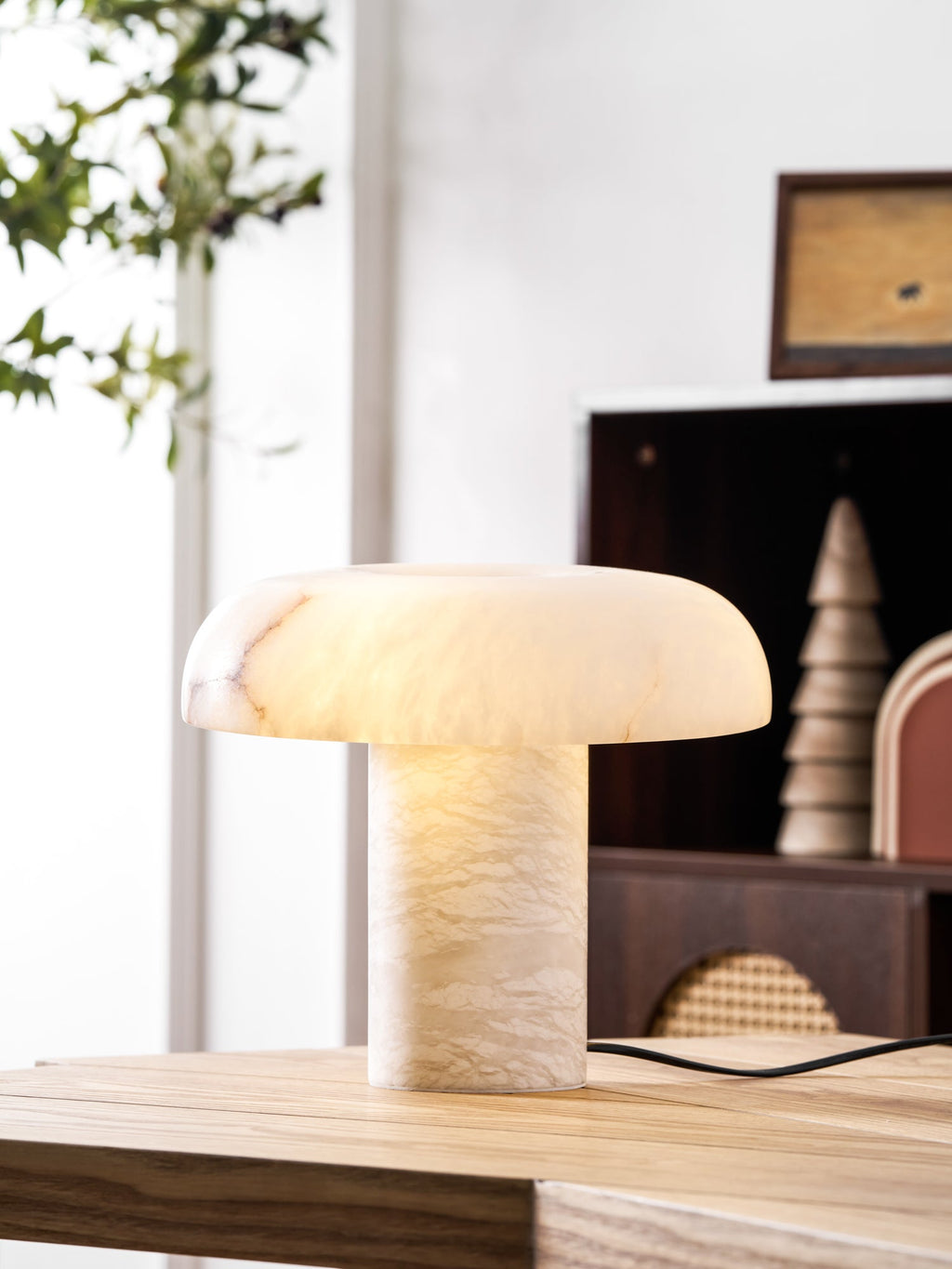 Marie Alabaster Table Lamp