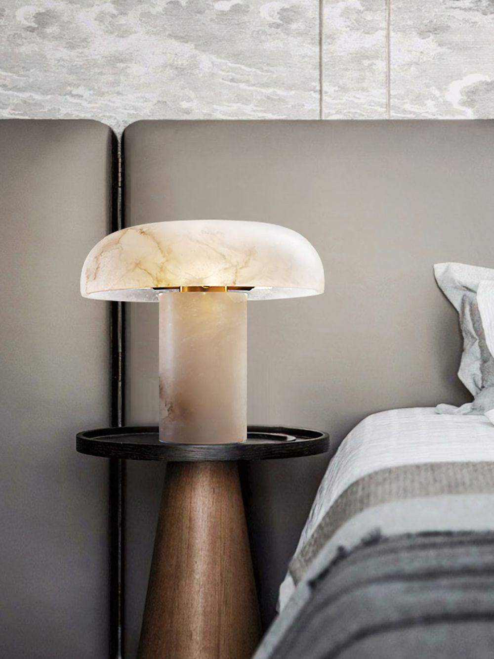 Marie Alabaster Table Lamp