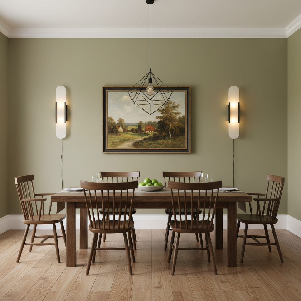 Melange Elongated Plug In Wall Lamp