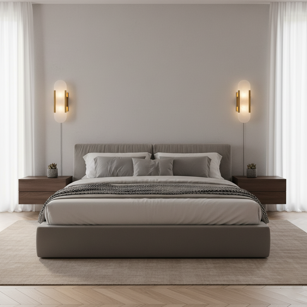 Melange Elongated Plug In Wall Lamp